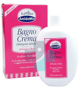 EuPhidra Linea AmidoMio Bagno Crema Detergente Delicato Pelli Sensibili 400 ml