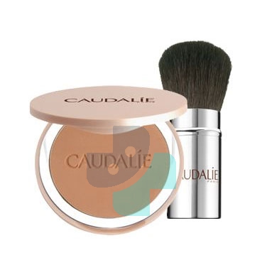 Caudalie Linea Make-up Teint Divine Cipria Polvere Compatta Colore Naturale 10g