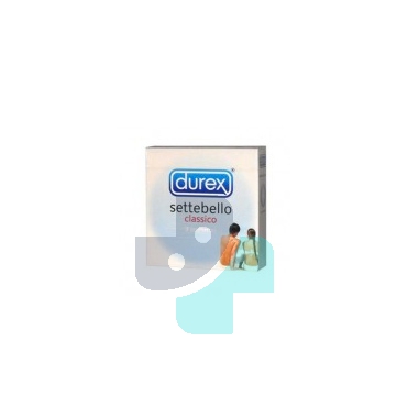 Durex Linea Classica Settebello Cassico Condom Confezione con 3 Profilattici