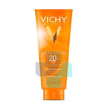 Vichy Linea Ideal Soleil SPF20 Latte Solare Viso e Corpo Protezione Bassa 300 ml
