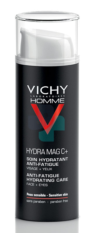 Vichy Linea Homme Hydra Mag C+ Trattamento Anti-Fatica Viso e Occhi 50 ml
