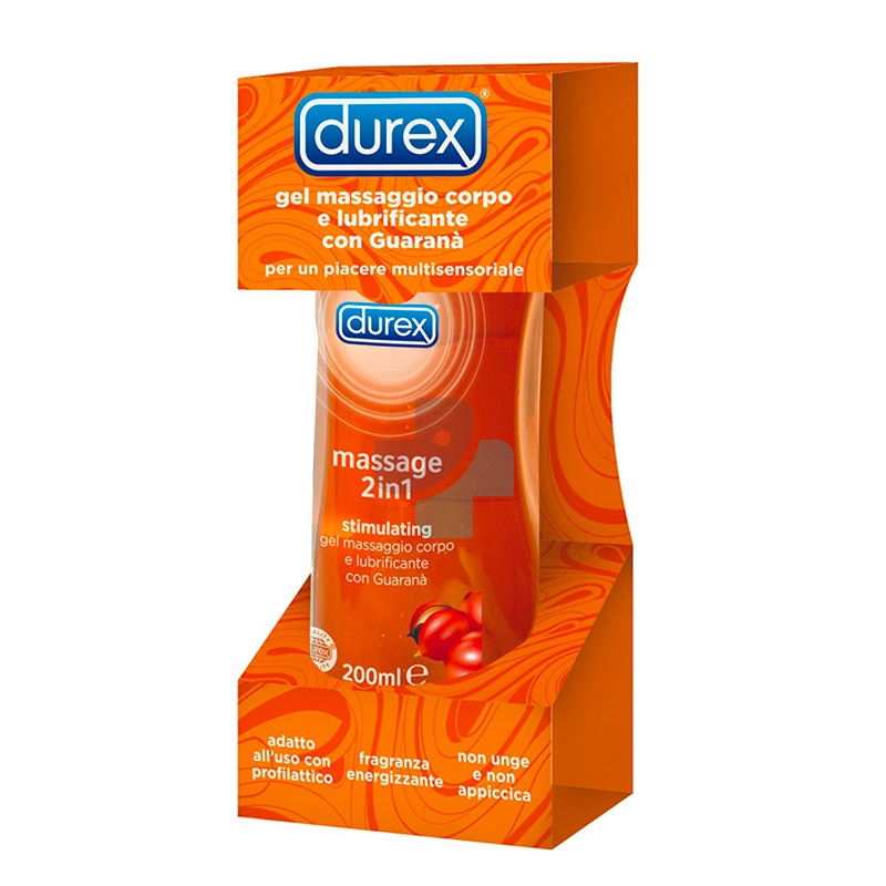 Durex Linea Lubrificanti Stimulating Gel Massage 2 in 1 Gel Intimo 200 ml