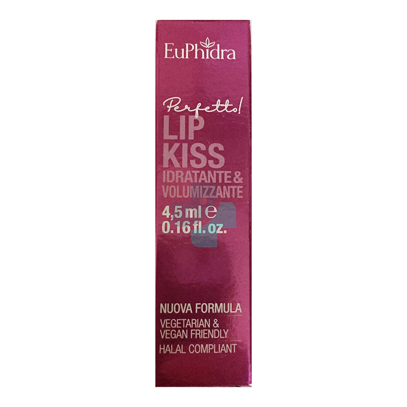 EuPhidra Linea Trucco Perfetto Lip Kiss Rossetto Idratante Volumizzante Color 01