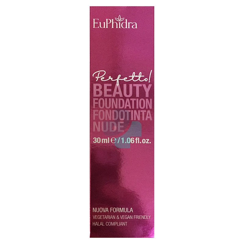 EuPhidra Linea Trucco Perfetto Beauty Foundation Fondotinta Nude Light Beige